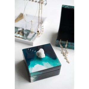 CAVINAS Jewelry Box Jewelry Organizer Case  Stackable Decorative Storage Boxes With Lids - 1 of 4