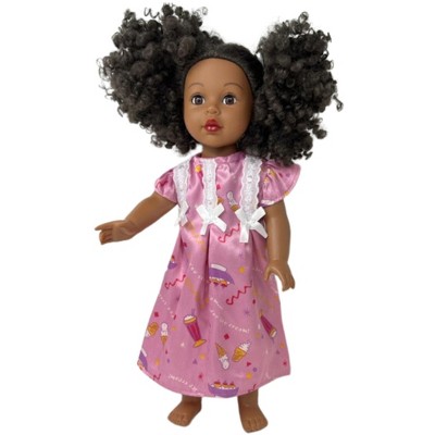 Doll Clothes Superstore Ice Cream Print Nightgown Compatible With Our Generation American Girl Dolls