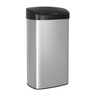 FDW 21 Gallons Sensor Stainless Steel Trash Can Touchless Kitchen Garbage Bin with Lid - 1 of 4