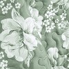 Collections Etc Eden Floral Patchwork Scalloped Edge Quilt - 3 of 3