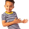 Mightly Kids' Fair Trade 100% Organic Cotton Tight Fit Shorite Pajamas Set - 3 of 4