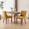FONTOI 2 PCS Thickened Dining Chair with Nailhead Trim - 2 of 4
