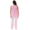 Just Love Womens Tank & Pant Cute Pajama Set - Ribbed PJ Sets Sleepwear Loungewear - 3 of 3