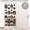 Big Dot of Happiness Adult 70th Birthday - Gold - Birthday Party Vertical Photo Garland 35 Pieces - 2 of 4