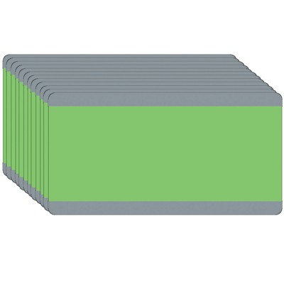 Goldenrod and Gray Plastic Reading Guide Strips, Pack of 12