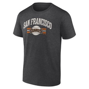 MLB San Francisco Giants Men's Bi-Blend Short Sleeve T-Shirt - 1 of 3