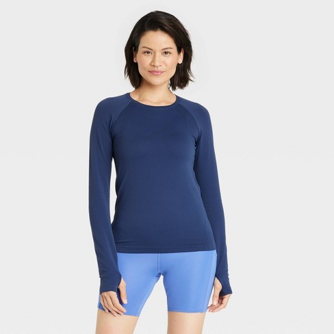 Women's Seamless Core Long Sleeve T-Shirt - All in Motion™ - image 1 of 4