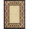 Kumasinova Southwest Area Rug with Vibrant Colors for Living Room, Kid & Pet-Friendly, Made in Turkey, Stain-Resistant Door Mat - 2 of 4