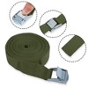 Unique Bargains Cargo Tie Down Straps Heavy Load Lashing Straps Travel Luggage Strap Adjustable with Cam Lock Buckle for Car Truck - 2 of 4