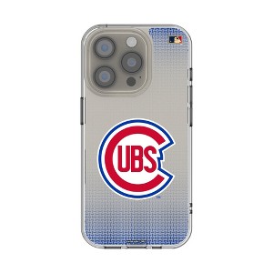 Keyscaper MLB Cooperstown Central Teams Linen Clear Cell Phone Case for Apple iPhone - 1 of 4