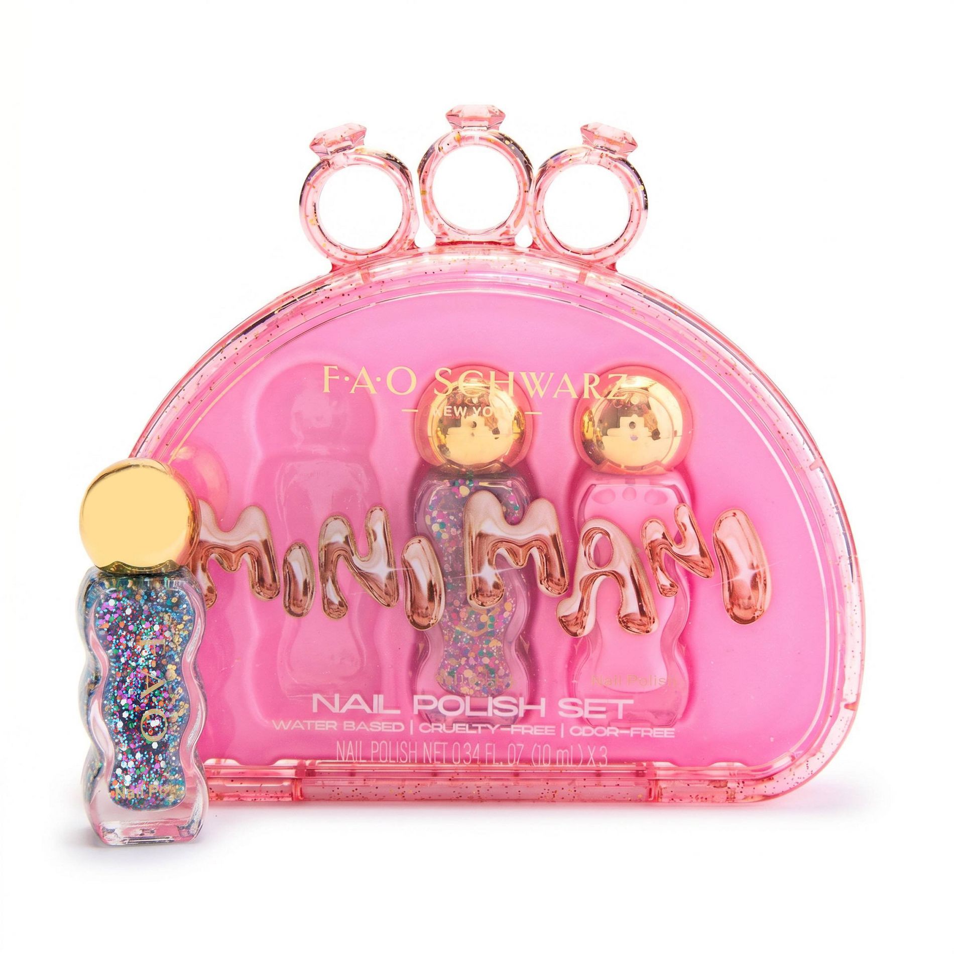 FAO Schwarz Nail Polish Set - 3pk