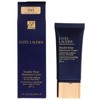 Estee Lauder Double Wear Maximum Cover Camouflage Makeup for Face and Body SPF15, 1N3 Creamy Vanilla, 1 oz