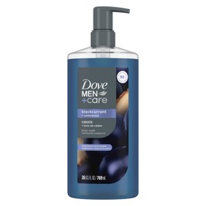 Dove Men+Care Body Wash with Plant-Based Cleansers and Moisturizers - Black Currant & Cedarwood - 26 fl oz - 1 of 4