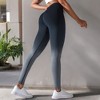 Anna-Kaci Women's High-Waisted Gradient Leggings Seamless Yoga Workout Pants Compression Tights for Running and Gym Training - 4 of 4