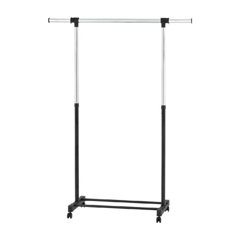 Adjustable Single Rod Garment Rack Black - Room Essentials™ : Target