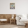 Stupell Industries Welcome with Rustic Fish Black Framed Floater Canvas Wall Art - 2 of 4