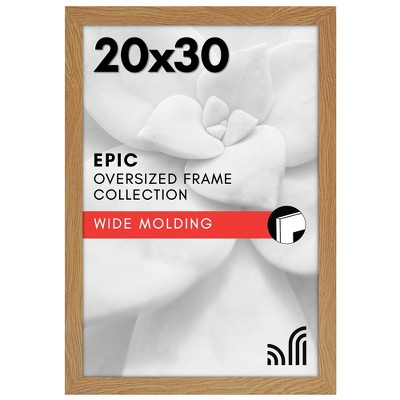 Americanflat Poster Frame with Polished Plexiglass - Hanging Hardware Included