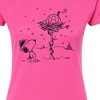 Women's - Peanuts - Snoopy Woodstock Igloo Fitted Graphic T-Shirt - 2 of 4