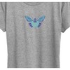 Women's - Instant Message - Blue Cicada Short Sleeve Graphic T-Shirt - 2 of 4