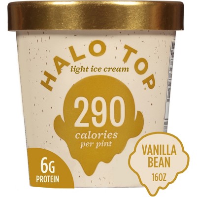 Halo Top Vanilla Bean Ice Cream - 16oz
