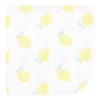 Hudson Baby Infant Girl Rayon from Bamboo Washcloth Bundle, Lemons, One Size - 2 of 4