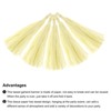 Unique Bargains Party Decoration Reusable Strong Rope Tassel Garland Banner 20 Pcs - 4 of 4