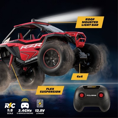 Motor Dayz Polaris RZR PRO XP Red Remote Control Car LED Lights 1