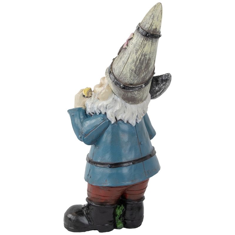 Northlight Gnome with Shovel Outdoor Garden Statue - 15.25", 5 of 6
