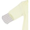 Pavilion Gift Company - Soft Yellow Deer - 0-3 Months Gown with Mitten Cuffs - Leotards and Bodysuits - 4 of 4