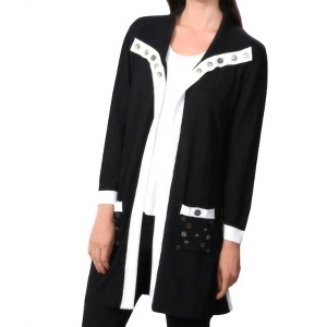 Women's Color-Blocked Cutout Vest - ANGEL - 1 of 2