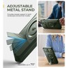 Dexnor for iPhone 15 Case with Slide Camera Cover & Adjustable Kickstand & Built-in Screen Protector, Magnetic Rugged Shockproof Cases - 3 of 3