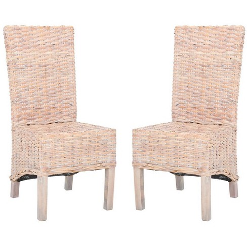 Pembrooke 19''H Rattan Side Chair (Set of 2)  - Safavieh - image 1 of 4