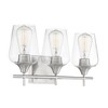 Savoy House Octave 3 - Light Vanity in  Satin Nickel - 3 of 3