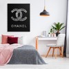 Stupell Industries Black Gleaming Glam Symbol Canvas Wall Art - 2 of 4