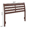 AFI Furnishings Savannah Full Solid Wood Headboard with Attachable Charger in White - 2 of 4