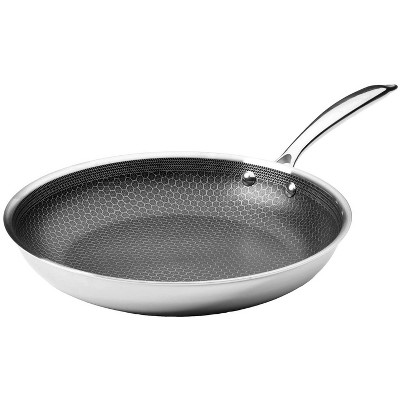 Frieling Black Cube Quick Release Fry Pan, Stainless Steel