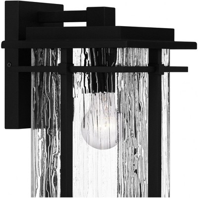 Earth Black Aluminum Dimmable Direct Wired Electric Sconce