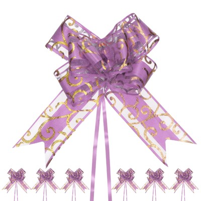 Unique Bargains Plastic Waterproof Tear-Resistant Deformation-Proof Ribbon Pull Bows 20 Pcs