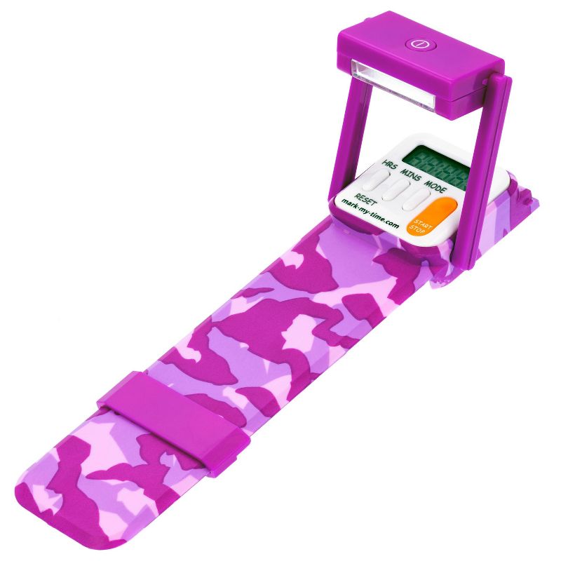 Pink Camouflage Timer Booklight LED, 4 of 7