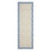 Washable Living Room Rug Floral Bordered Area Rugs Soft Thin Indoor Carpet - 3 of 4
