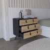 Bella Depot Dresser with 3-Drawer - 2 of 4