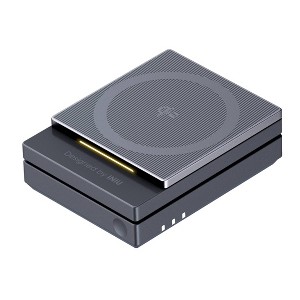 INIU MagPro 3-in-1 Qi2 15W Magnetic Wireless Charger - Black - 1 of 4