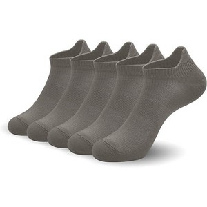 SERISIMPLE Women Ultra Thin Socks Viscose Bamboo Low Cut No Show Anti Odor Arch Support Mesh Socks 5 Pairs - 1 of 4
