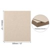 Unique Bargains Thick Sturdy Book Binding Cover Chipboard Sheets 10 Pcs - 2 of 4