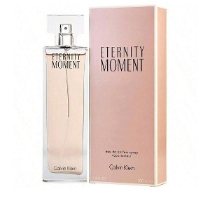 Eternity Moment By Calvin Klein Women Guava, Litchi, Raspberry, Musk, Sandalwood Eau De Parfum Spray 3.4 Oz - 1 of 1