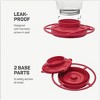 Detachable buzzer with capacity water supply device with hooks, plastic, birdcage bird feeder, detachable bird feeder - 4 of 4