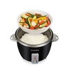  Proctor Silex Rice Cooker & Food Steamer, 8 Cups Cooked (4 Cups  Uncooked), White (37534NR) : Everything Else