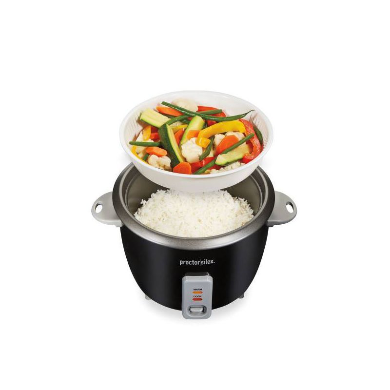 Proctor Silex 16 Cup Rice Cooker &#38; Steamer - 37527, 4 of 6