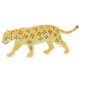 Collectible Wildlife Gifts | Leopard, Panther, Spotted cat, Panthera onca, Hand Painted, Rubber Animal, Realistic Figure, Gift,    3"    SF33 B44 - 1 of 4