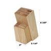 DOMETOUR 23pc Soft Grip Cutlery Block Set - 2 of 4